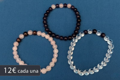 Pulseras con minerales | Luz de Guia | Marta Luz